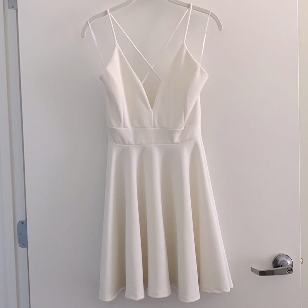 White dress